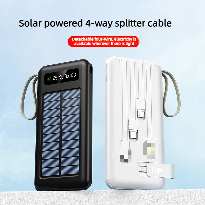 Solar Charger Panel Foldable - 10000/20000mAh Outdoor Solar Large-capacity Mobile Power