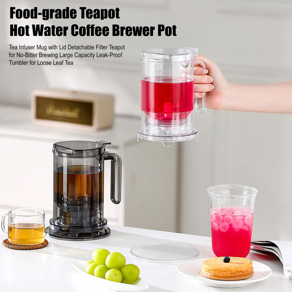 Tea Infuser Mug With Lid Detac - Loose Leaf Tea Infuser recension och pris