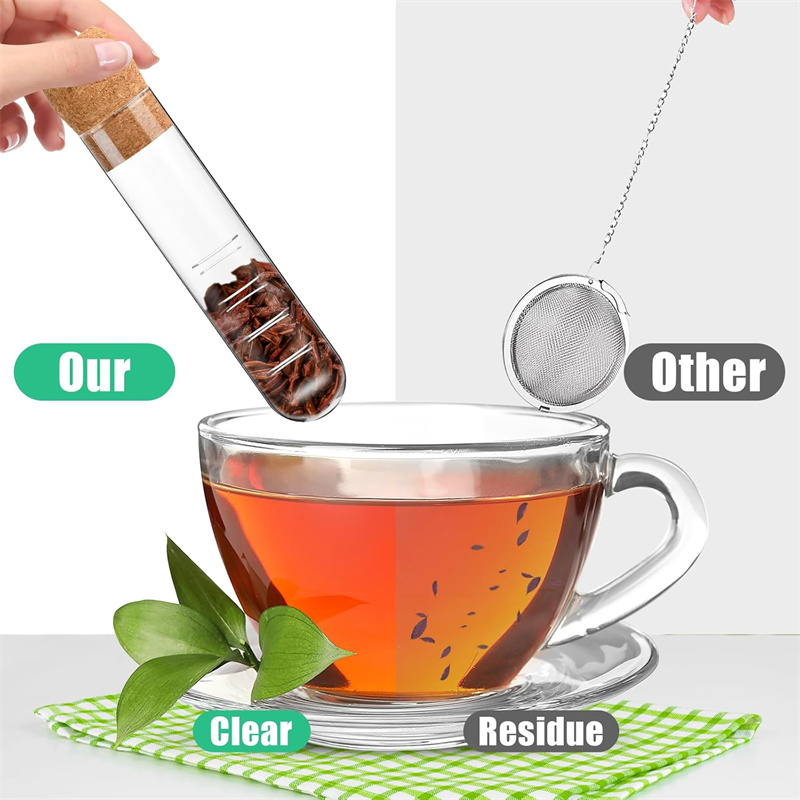 Glass Tea Infusers for Loose T - Loose Leaf Tea Infuser recension och pris