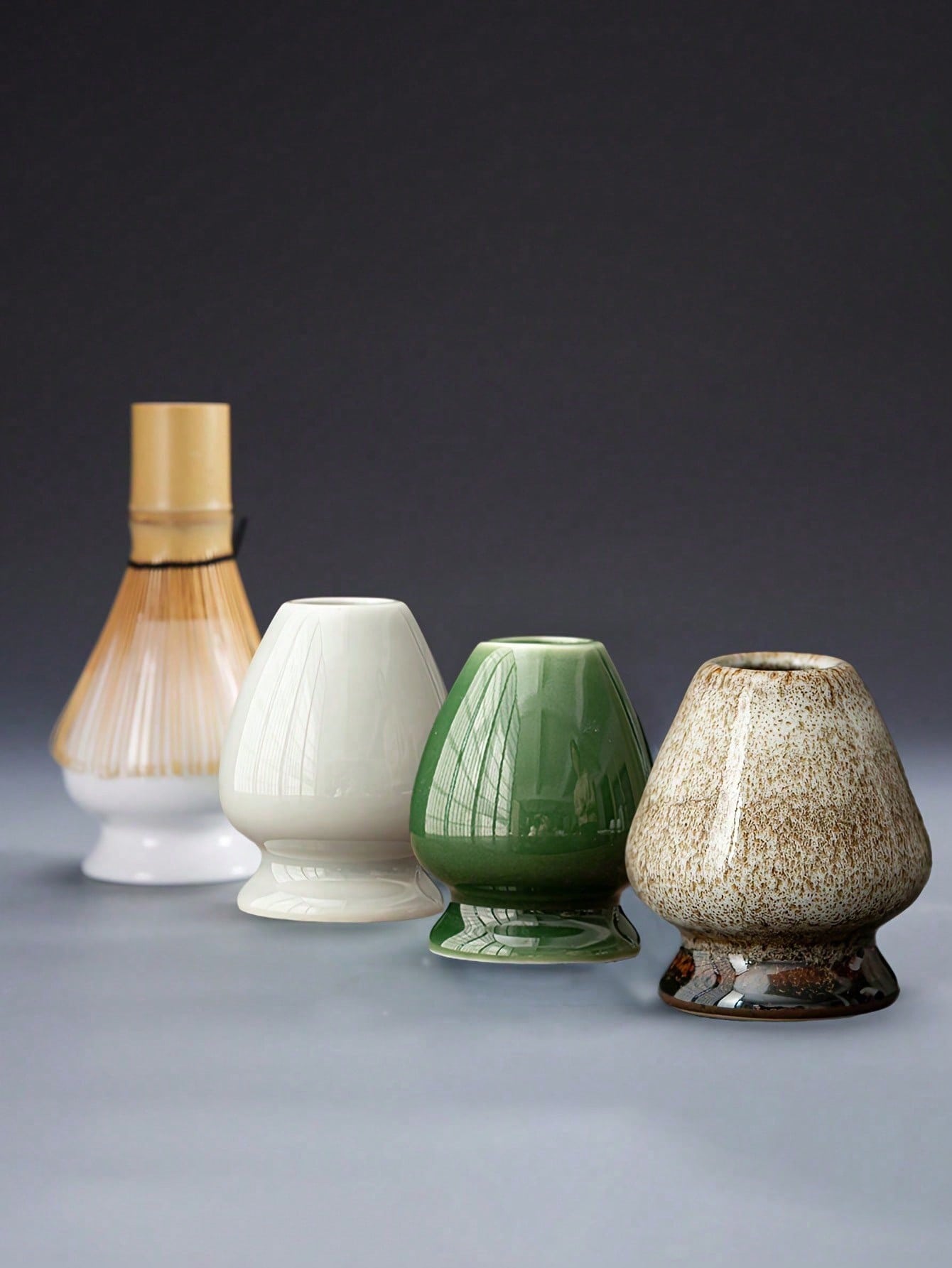 1PCS Ceramic Matcha Green Tea  - Dish Brush Bamboo recension och pris