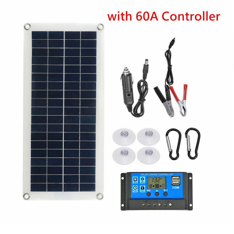 Solar Panel Solar Charger 100W - Solar Charger Panel Foldable recension och pris