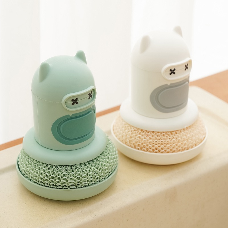Kitchen Cartoon Press Bottle B - Dish Brush Bamboo recension och pris