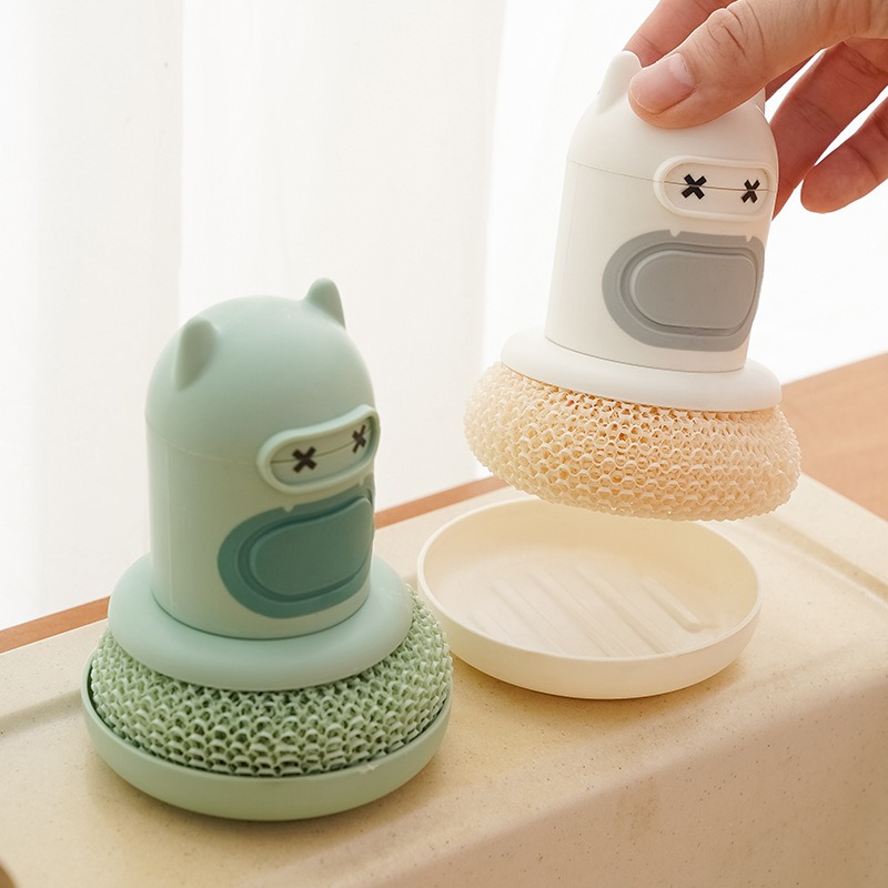 Kitchen Cartoon Press Bottle B - Dish Brush Bamboo recension och pris