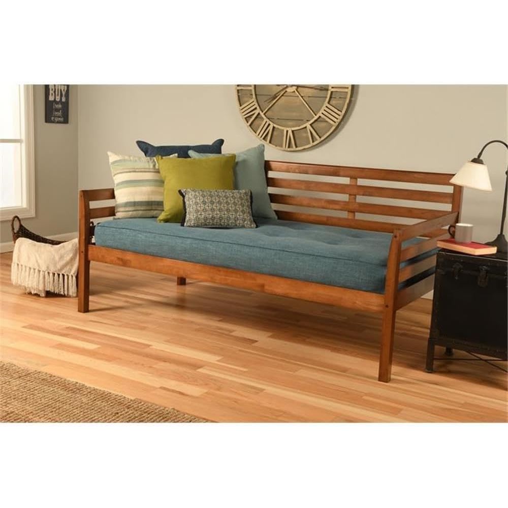 Twin Daybed in Medium Brown, S - Sustainable Living Home recension och pris