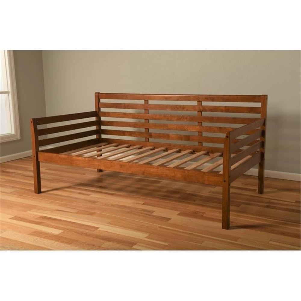 Twin Daybed in Medium Brown, S - Sustainable Living Home recension och pris