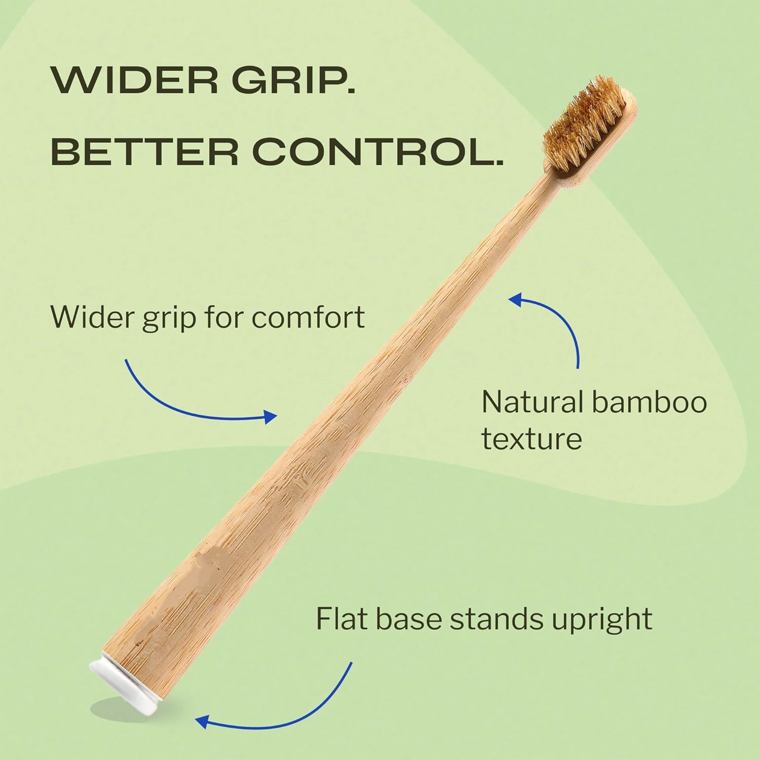 7 PACK Compostable & Biodegrad - Bamboo Toothbrush Set recension och pris