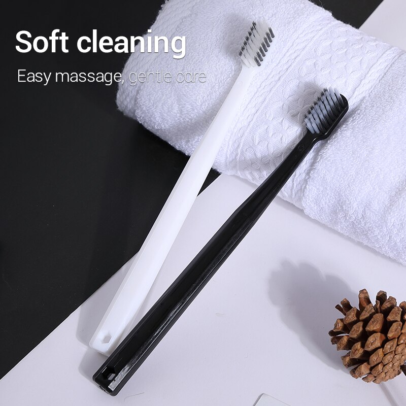 10PC Bamboo Charcoal Brush Sil - Bamboo Toothbrush Set recension och pris