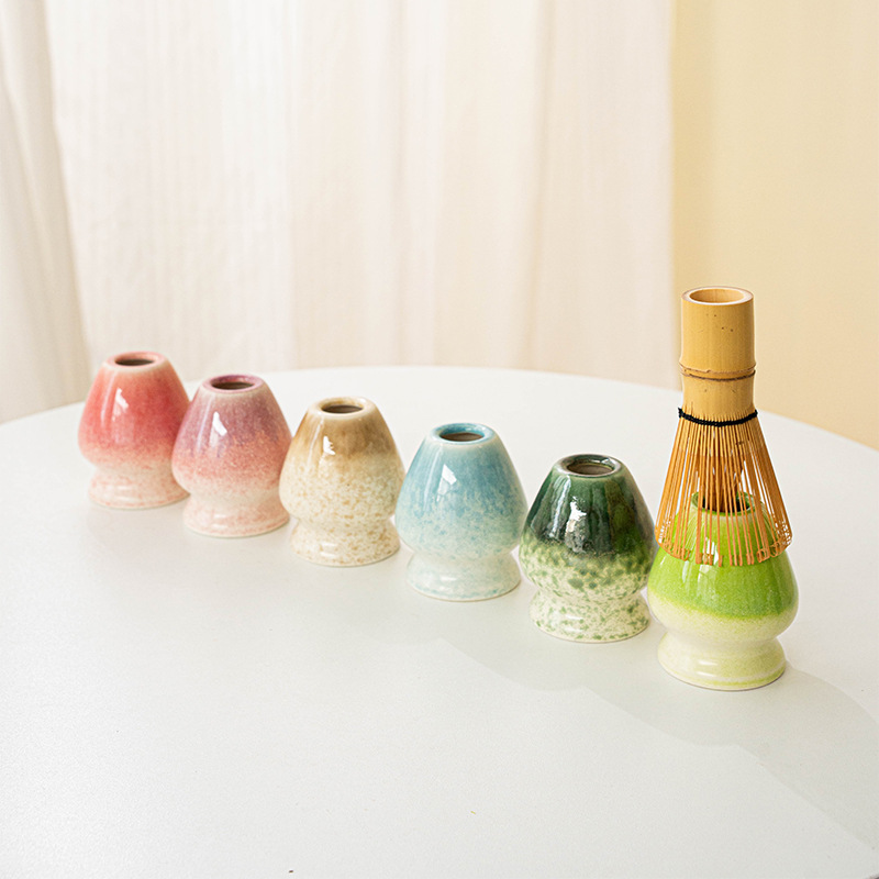 Matcha bowl Ceramic Matcha Gre - Dish Brush Bamboo recension och pris