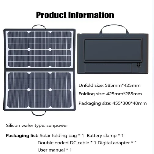 1000W Foldable Solar Panel,18V - Solar Charger Panel Foldable recension och pris
