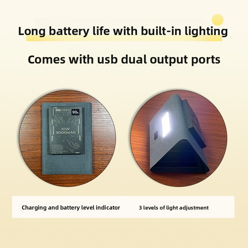 Foldable Solar Panel Charger P - Solar Charger Panel Foldable recension och pris