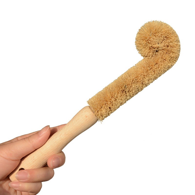 Kitchen Cleaning Brush Natural - Dish Brush Bamboo recension och pris