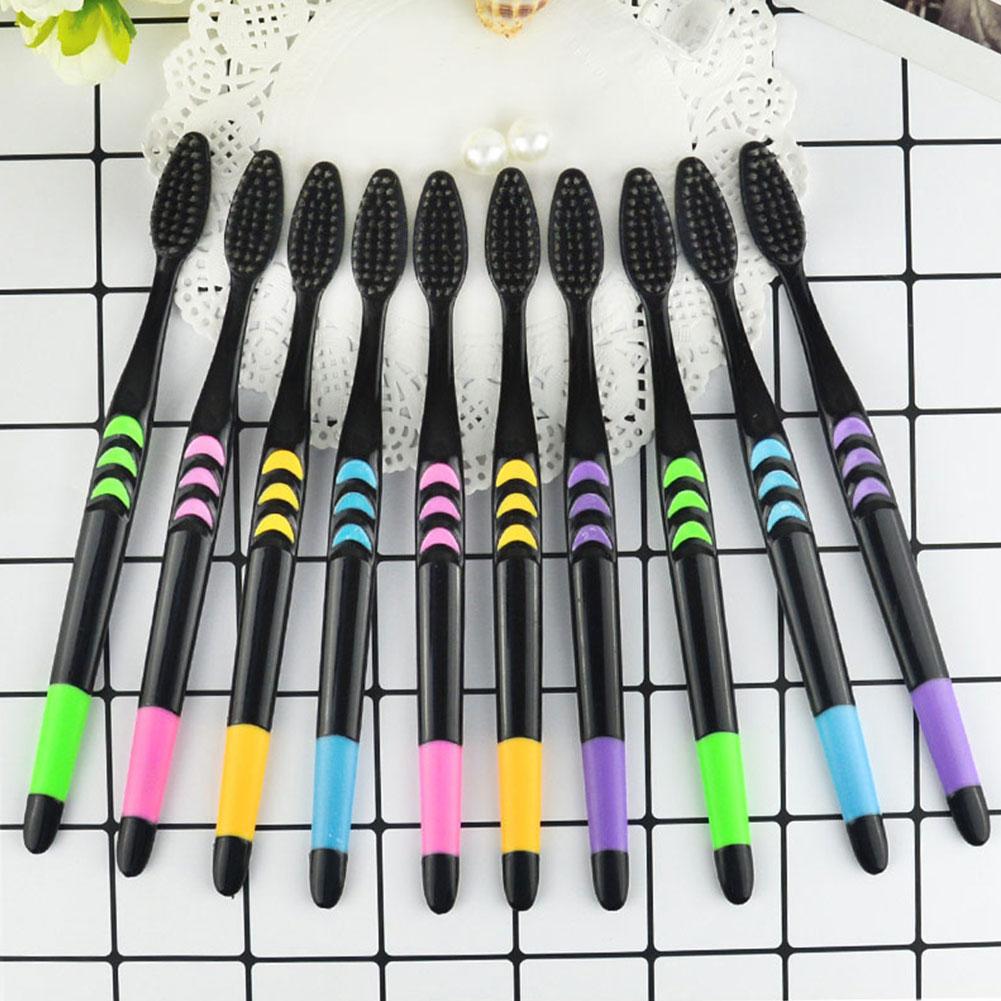 10 Pieces Packed Soft Bristle  - Bamboo Toothbrush Set recension och pris