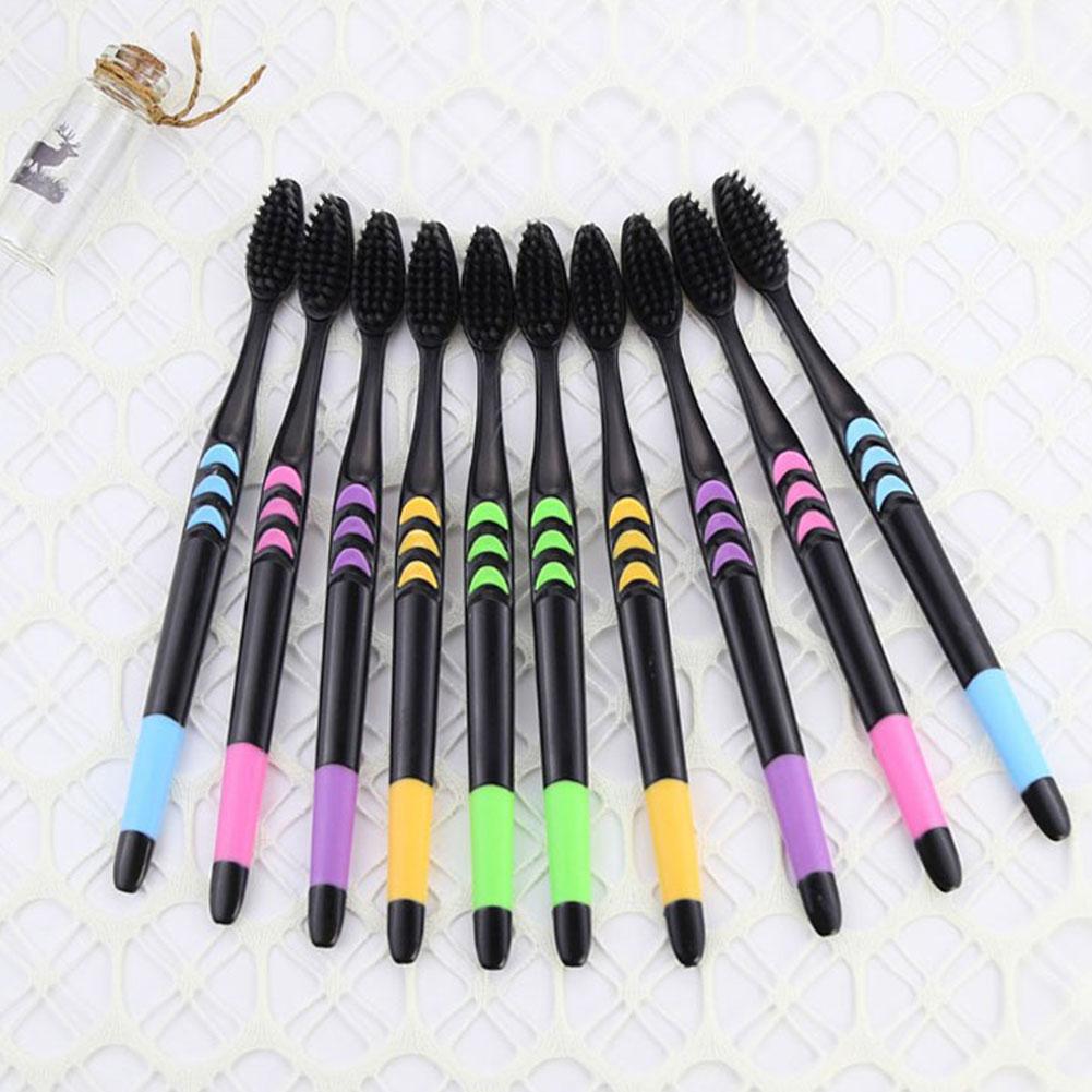 10 Pieces Packed Soft Bristle  - Bamboo Toothbrush Set recension och pris