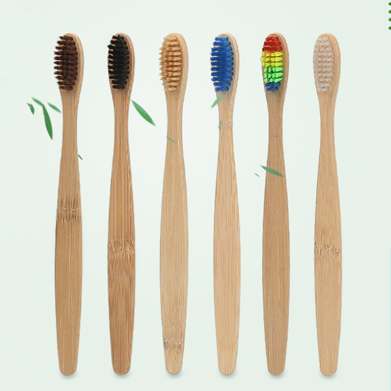 5/10/20/30Pcs Colorful Bamboo  - Bamboo Toothbrush Set recension och pris
