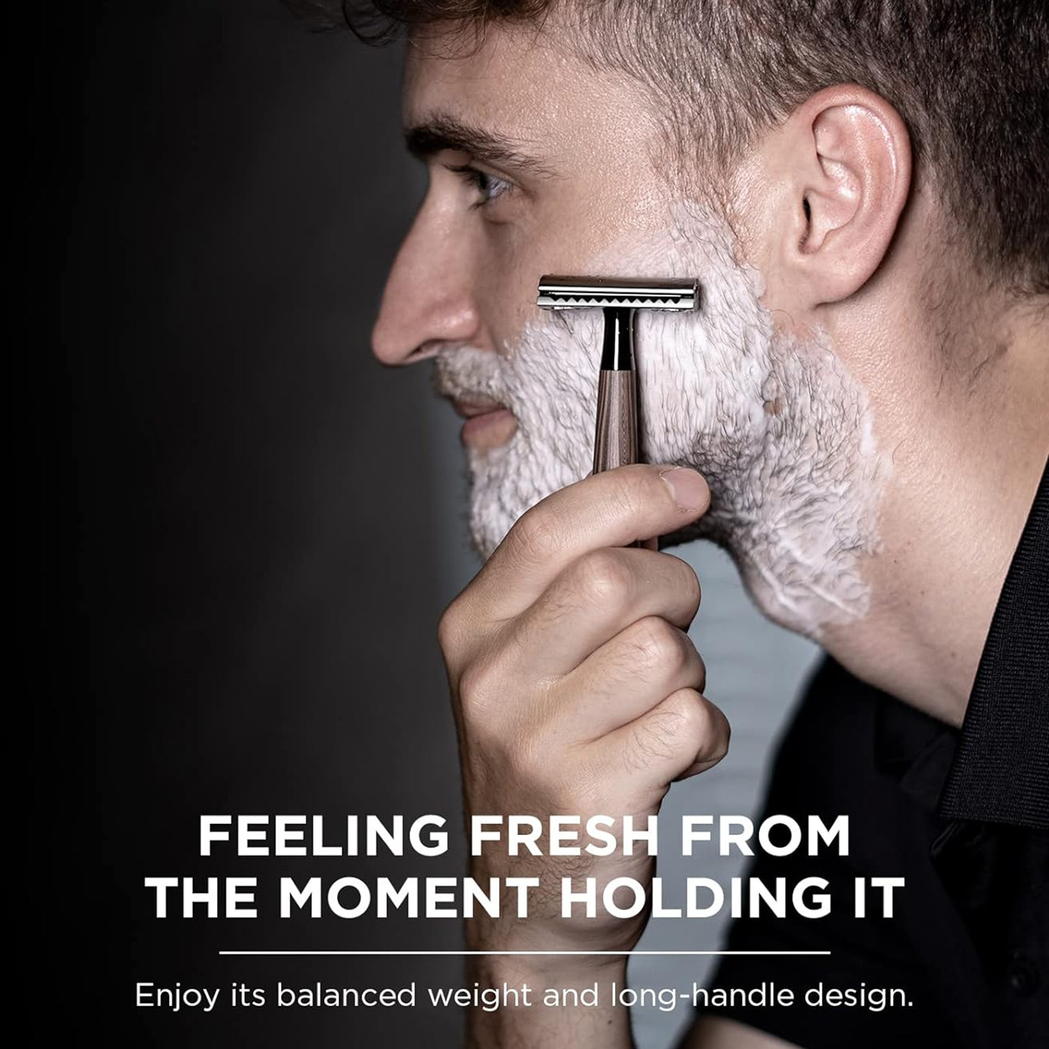 Men's Double Edge Safety Razor - Safety Razor Handle recension och pris