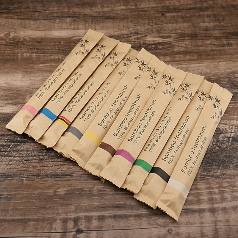 5-30pcs Bamboo Toothbrushes So - Bamboo Toothbrush Set recension och pris