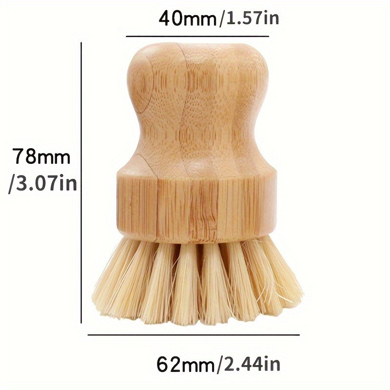 Bamboo Dish Scrub Brush Soap D - Dish Brush Bamboo recension och pris