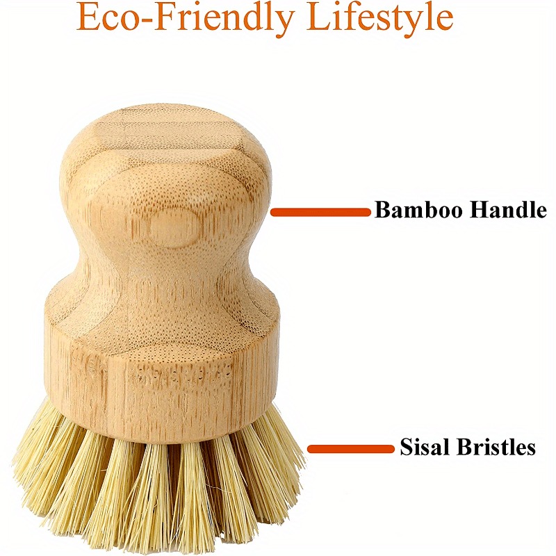 Bamboo Dish Scrub Brush Soap D - Dish Brush Bamboo recension och pris