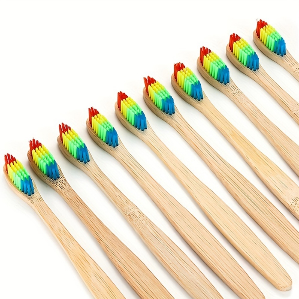 2 Portable Bamboo Toothbrushes - Bamboo Toothbrush Set recension och pris