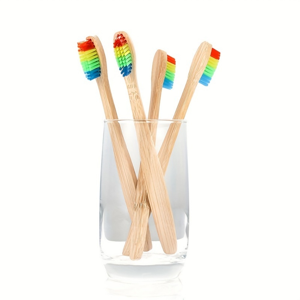 2 Portable Bamboo Toothbrushes - Bamboo Toothbrush Set recension och pris