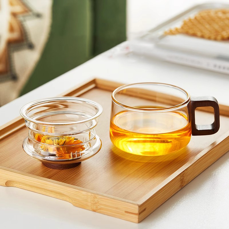 200/400ml Glass Tea Cup With I - Loose Leaf Tea Infuser recension och pris
