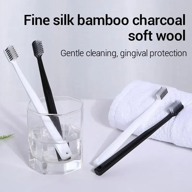 2-10PC Eco-Friendly Bamboo Cha - Bamboo Toothbrush Set recension och pris