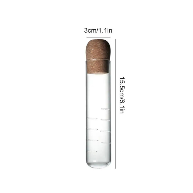 1pc Portable Glass Test Tube T - Loose Leaf Tea Infuser recension och pris