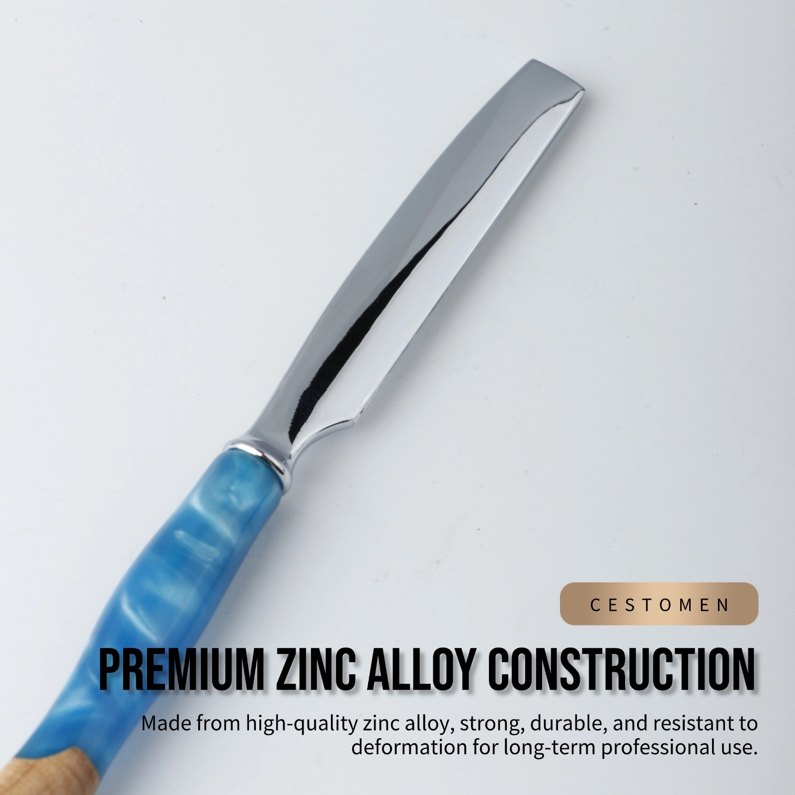 1Pcs Pro Resin Wood Handle Bar - Safety Razor Handle recension och pris
