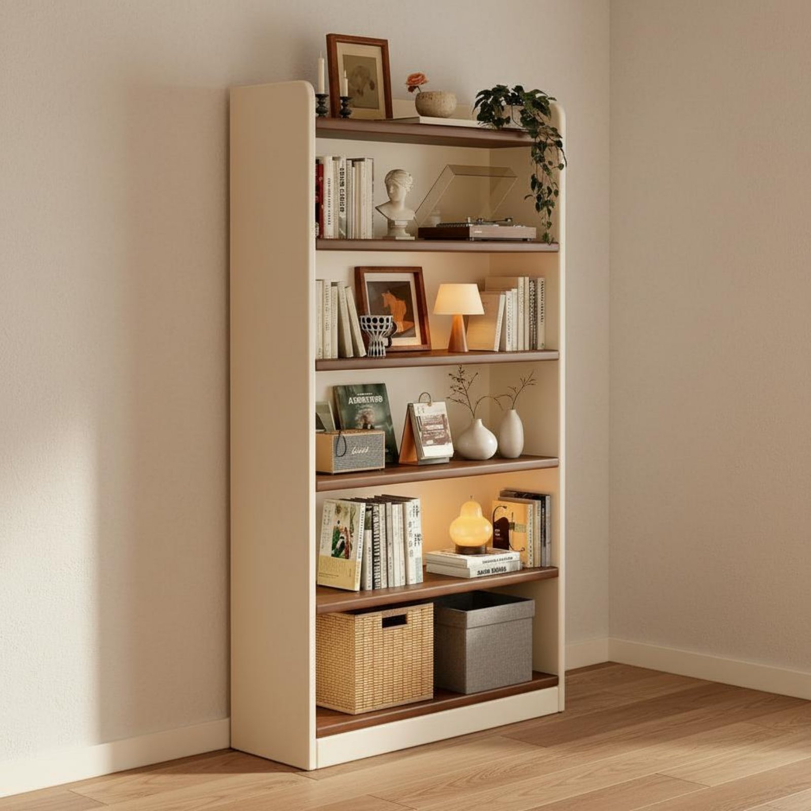 Multi-Tier Book Organizer Larg - Sustainable Living Home recension och pris
