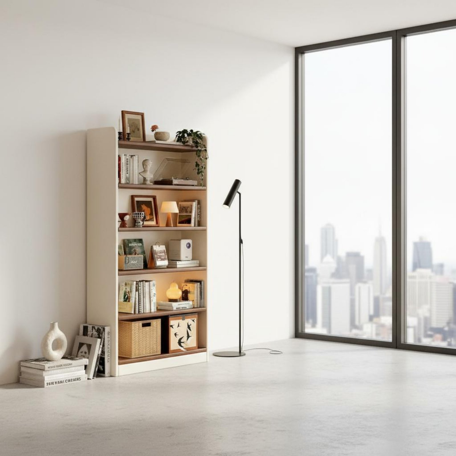 Multi-Tier Book Organizer Larg - Sustainable Living Home recension och pris