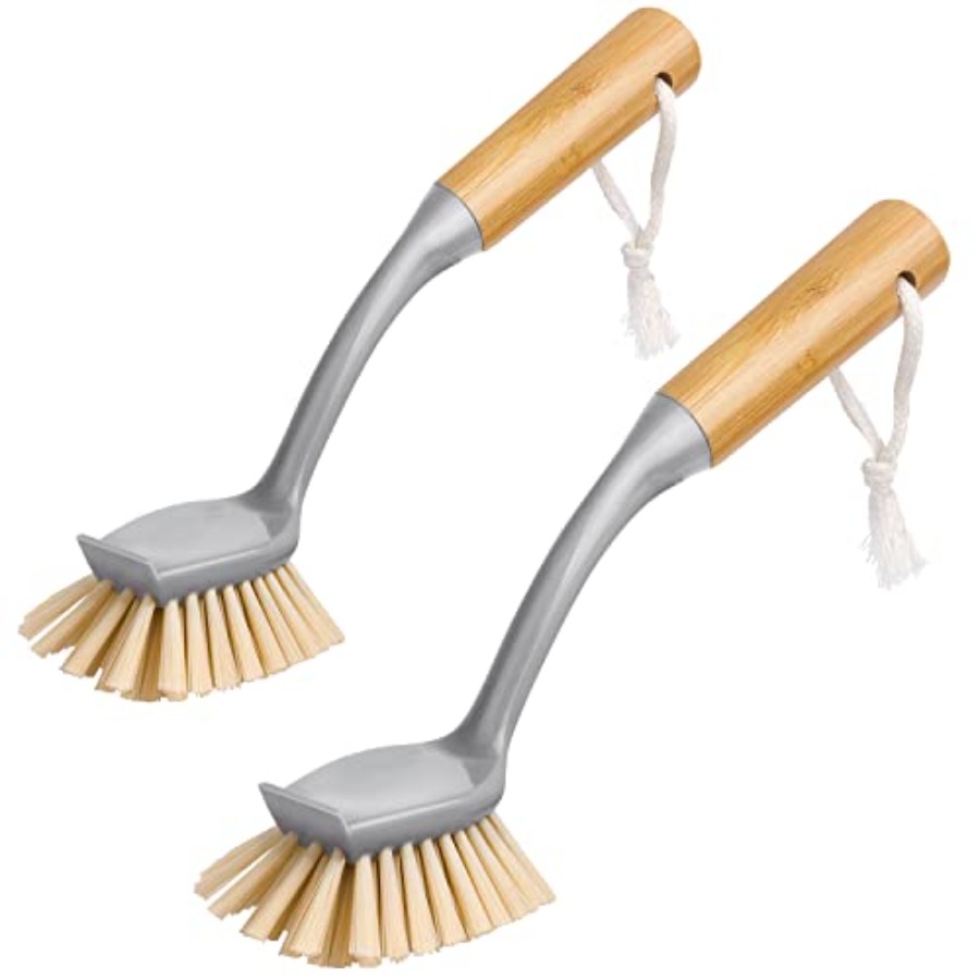 Dish Brush with Bamboo Handle  - Dish Brush Bamboo recension och pris