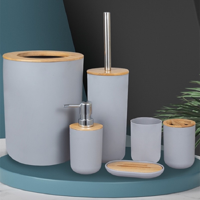 1pc Bathroom Accessories Soap  - Dish Brush Bamboo recension och pris