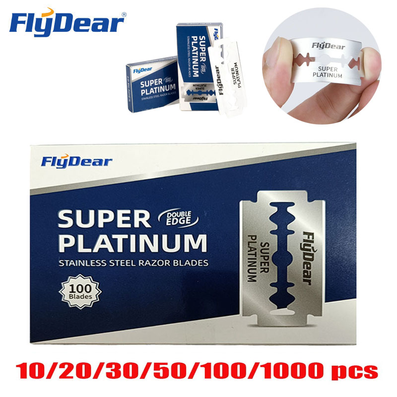 FLYDEAR 10-1000 PCS Stainless  - Safety Razor Handle recension och pris
