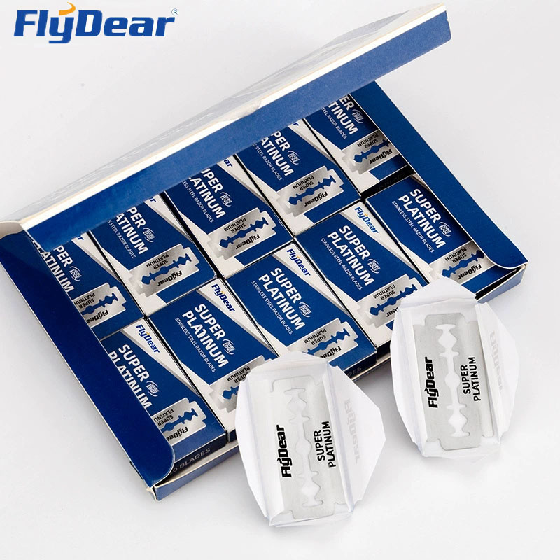FLYDEAR 10-1000 PCS Stainless  - Safety Razor Handle recension och pris